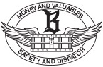 Gothic B Money and Valuables Safety and Dispatch logo